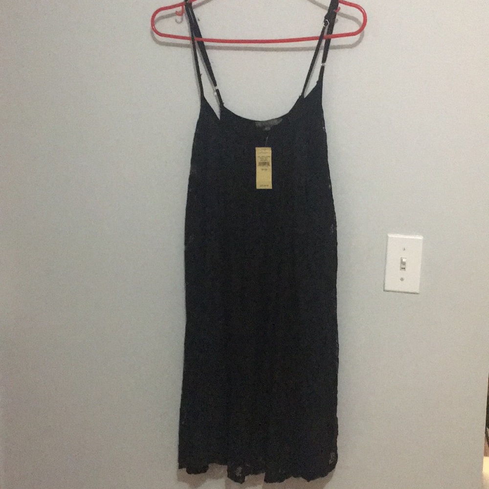 American Eagle Don’t Ask Why Black Lace Dress